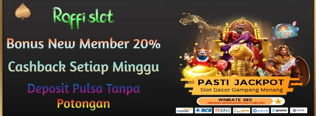 RAFFI SLOT 🗡 Situs Game Slot 4D Terbaik Hitungan Menit Pasti Maxwin